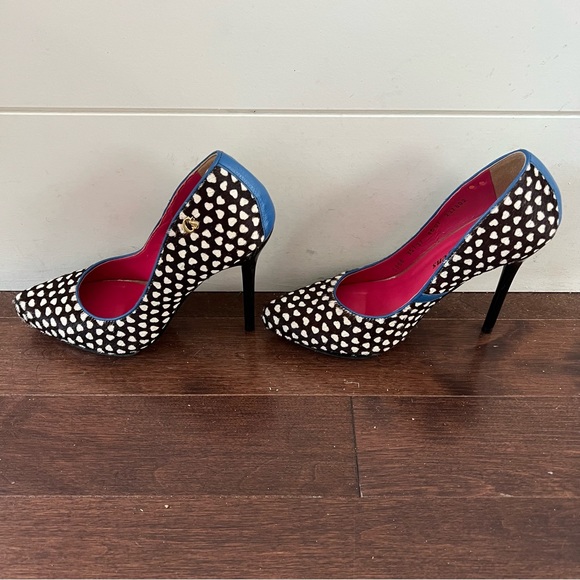 Carmen Steffens sz 37 Cowhide heels - Picture 4 of 9